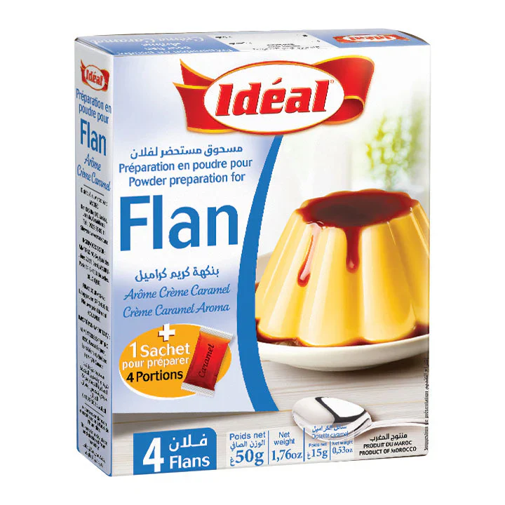 IDEAL Flan cream caramel