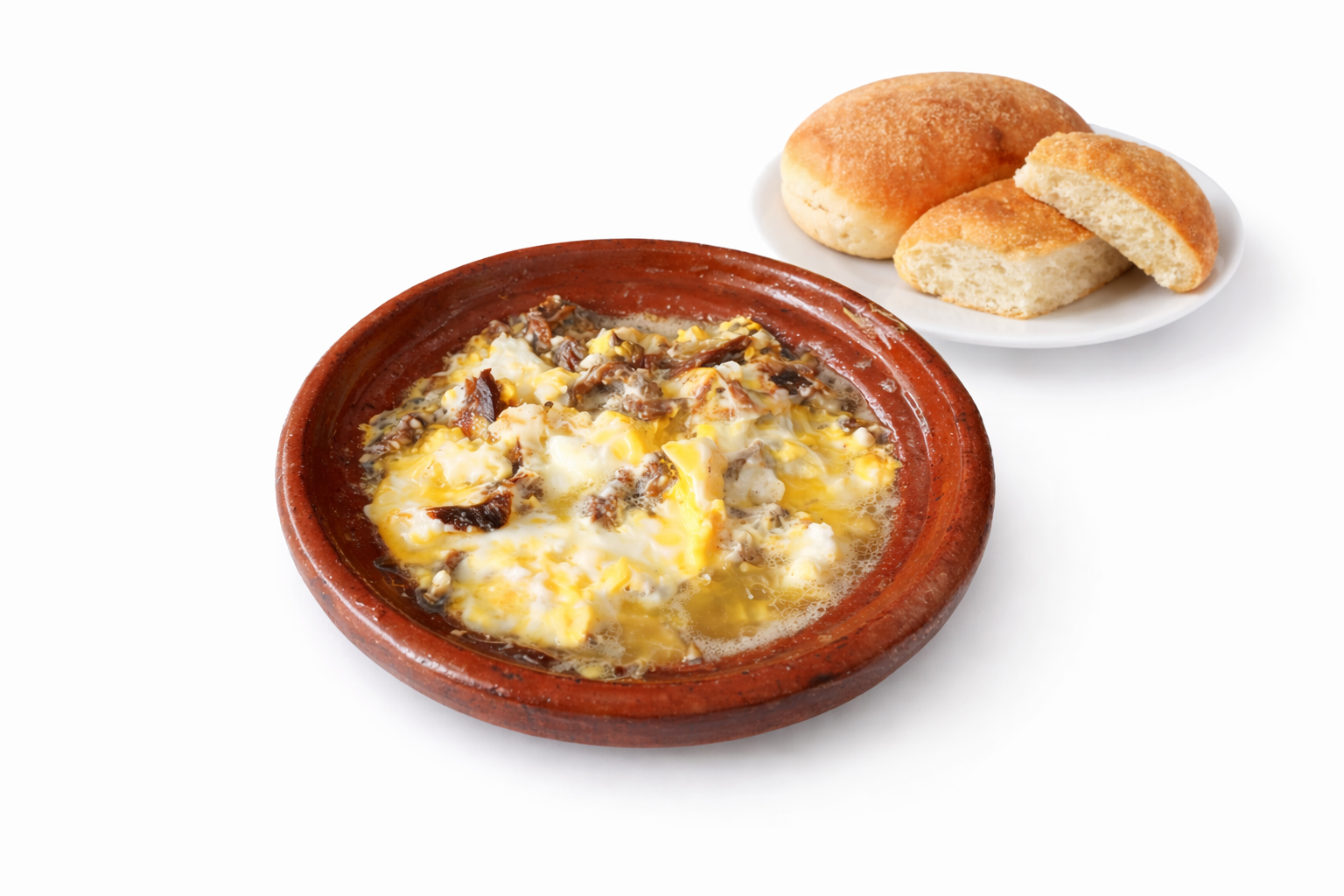 Egg tagine with khliaa